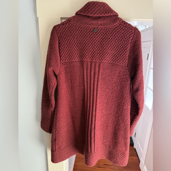 prAna Elsin Sweater Coat. Size M. - Picture 4 of 12
